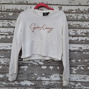 Gymking crop shirt size 12